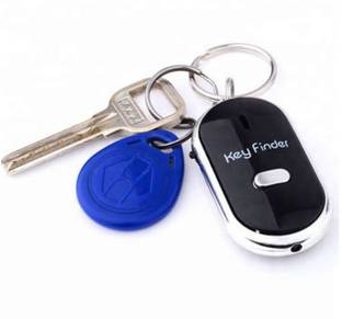 SRS Key Finder with LED Sound and Whistle Claps Key Chain