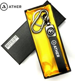 FLAMBE Ether bike Electric Keychain Stainless steel Metal finish Key Chain