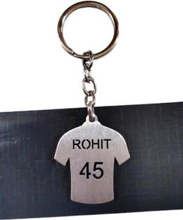 HappierYou Rohit Sharma cricket jersey Keychain | Hitman Keychain | Rohit 45 Keychain Key Chain