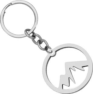 M Men Style Mountain Keychain Forest Lover Stainless Steel Keychain LCSKey083 Key Chain