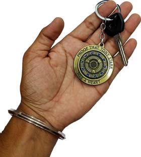 ind Tony Stark Heart Key Chain