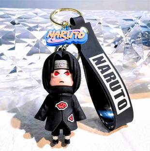 Style Wind Naruto Ninja Warrior 3D Anime With Long Ribbon Key Chain
