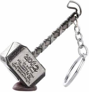 ShopTop Thor Hammer Marvel Avengers Superhero Metal Key Chain