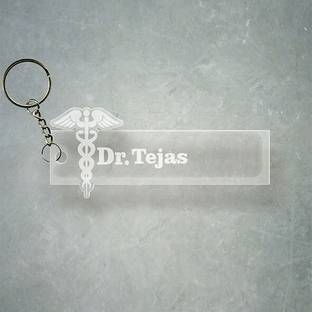 SY Gifts Doctor Logo Desigh With Tejas Name Key Chain