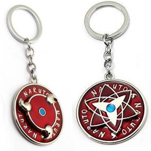 Jainsburys Combo of Naruto spinning rotating keychain & Best Quality Keychain Key Chain