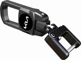 Jainsburys Premium Quality 360 Degree Rotating - Heavy Metal body for Kia Cars Key Chain