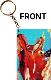 Hariyaali Enterprises LLP Naruto kurama NARUTO WITH HIS KURAMA Key Chain