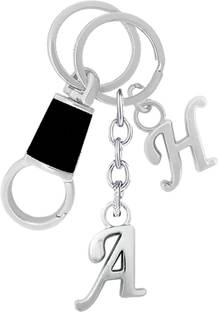 KYP Fashion Two Initials Double Letters Pendant Gift For Loved Once Alphabet A / H Key Chain