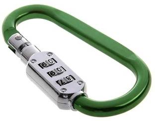 Skywalk Multifunction Aluminum Carabiner D-Ring/Clip/Hook/Keychain/Screw Locking Key Chain