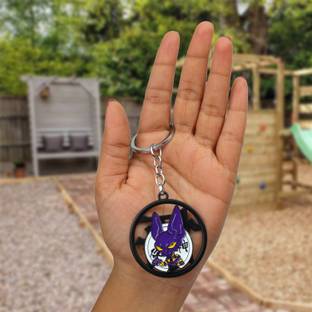 Daiyamondo Summon the Power of Gods Beerus Dragon Ball Super Rotating Key Spin into Epic Key Chain
