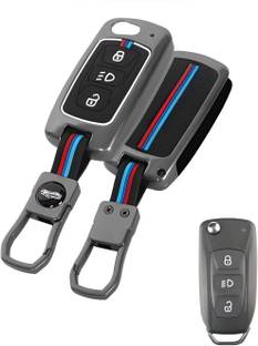 SKYHOOD Tata Tiago,Nexon,Altroz,Safari,Storm,Zest,Bolt,Tigor,Punch,Hexa 3 Button Key Chain