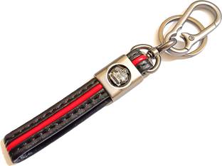 ROYAL ENFIELD Leather Key Chain