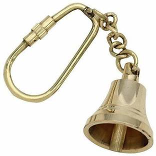 Ascent India Brass Beautiful Bell keychain keyrings for key Key Chain