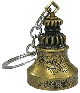 Bodytech Guardian Bell KeyChain Tibetan Key Chain Good Luck Key Chain Key Chain