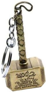 SARASI Superhero Weapon Keychain For Bikes, Cars, Bags, Home, Cycle Key Chain
