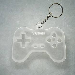 SY Gifts Gamer Design With Vrishin Name Key Chain