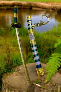 gtrp UNSHARPED Metal KATANA Keychain with cover - Multicolor Code35 Key Chain