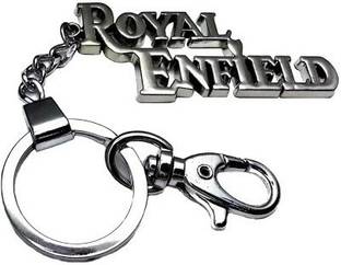 Ezone Big Royal Enfields Metal Locking Locking Key Chain