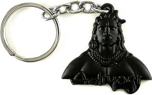 Newview Lord Shiva Adiyogi Mahadev Metal Keychain Key Chain