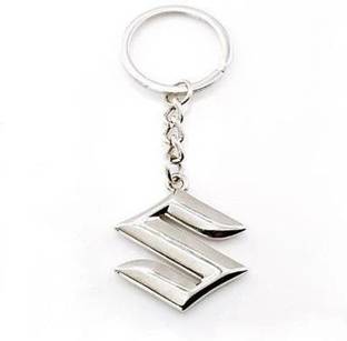 Motoway Suzuki Logo Metallic Car & Bike Key Chain