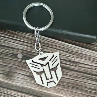 Shiv Jagdamba Transformers Optimus Prime and Decepticons Autobots Logo Keychain LCKShiv903 Key Chain