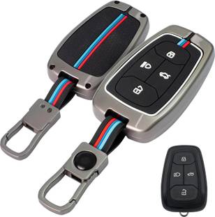 Highlark Tata Nexon,Harrier,Safari,Altroz,Tigor,EV,Punch,Tiago EV Electric 4 Button Smart Key Chain