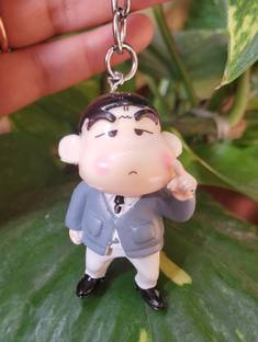 ShopTalk Cute POP Shinchan character Multi design pack of 01 Key Chain