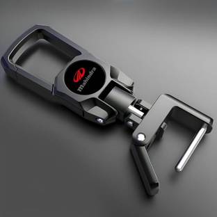 gtrp Premum Dual Side Logo Keychain Suitable For Old Mahind-ra Scorpio/Xuv Key Chain