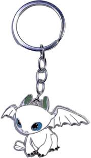 RV Mart How To Train Your Dragon Toothless Light Fury Metal Keychain Key Chain Key Ring Key Chain