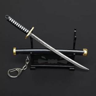 gtrp Katana Keychain with Push Button | Cool Anime Keychain 004 Key Chain