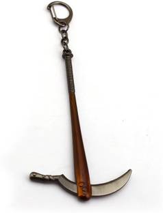 Deethyas Fashion Fortnite Battle Game Batsickle Scythe Shape Weapon Keychain For Men Women Key Chain