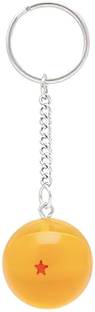 RV Mart 1 Pcs New Anime Dragon Z Ball 1 Star Goku Keychain Keyring Gift Key Chain Key Chain