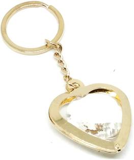 kenma Cute Fancy Heart Shape Crystal Diamon Jewellery I Love You Keychain Key Chain