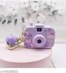 Kumar Handicraft Cute Mini Camera Keychain, Cartoon Design Decorative- For Women & Men Key Chain