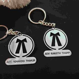 Offside LAWYER ADVOCATE CUSTOMISED METAL (WhatsApp on 9137753072 for name) Key Chain