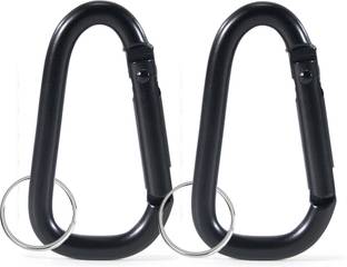 StealODeal Carabiner Aluminum with Keyring (Pack of 2) Key Chain