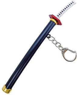 gtrp Katana with Push Button | Cool Anime 036-New1299 Key Chain