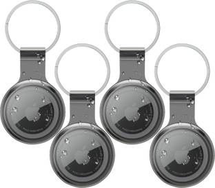 SQUIF Airtag Case Keychain Holder Compatible with Apple AirTags Waterproof & Dustproof Key Chain
