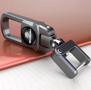 NIVIZEN Heavy Duty Metal Car Keychain For Suzuki ,Key Ring, Cars accessories Key Chain