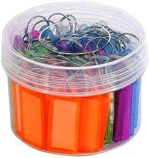 everlite 50 TAG / LABEL KEY CHAIN (GOOD QUALITY) MIX COLOR Key Chain