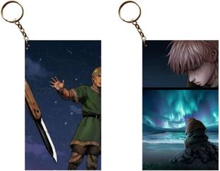 Hariyaali Enterprises LLP Vinland Saga THORFIN LEAVING HIS KNIFE Unique Style 2 pcs Combo Key Chain