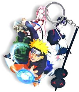 gtrp Naruto Anime Sword Keychain 13.66 CM Metal Yondaime Weapon Key Chain