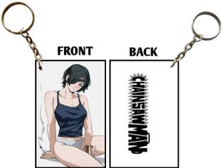 Hariyaali CHAINSAW MAN Anime HIMENO Key Chain