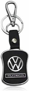 Jainsburys keychain Volkswagen Logo Leather Hook keychain & Best Quality Keychain Key Chain