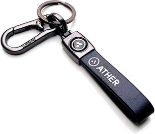 gtrp ATHER Premium Leather Keyring Compatible ATHER Electric Scooter Key Chain