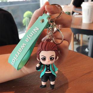 GKM Demon Slayer Blade Tanjiro Kamado Keychains, Backpack Keychain Key Chain