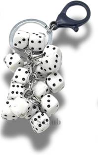VS Club DICE_WHITE_BIGBUNCH Key Chain