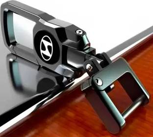 OFM Premium Quality 360 Degree Rotating - Heavy Metal body For Hyundai Cars Key Chain