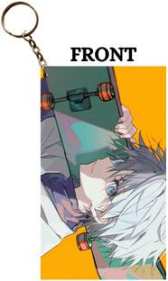 Hariyaali Enterprises LLP Hunter X Hunter KILLUA WITH SKATEBOARD GONNA HAVE SOME FUN Key Chain