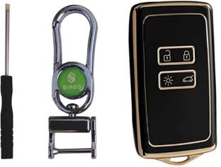 SIAGO 4 Button Car Key Cover Renault Triber | Kiger Key Chain